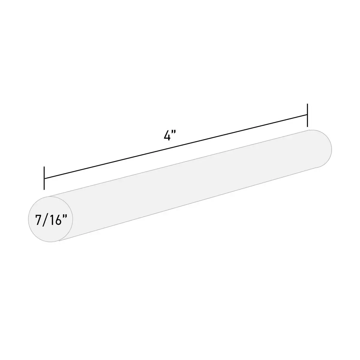 Surebonder Full Size All Purpose Clear 4" Hot Glue Sticks | Bonds Metal, Wood, Fabric & More - view 6