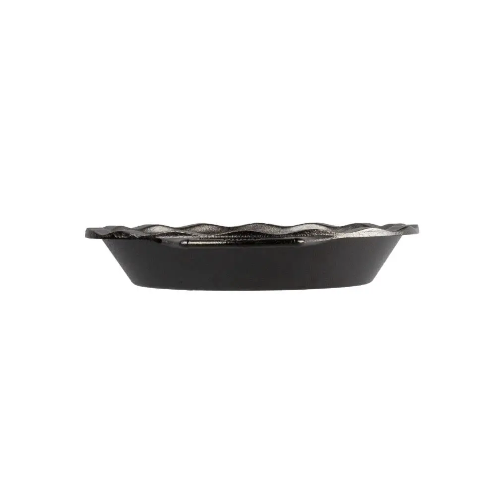 Lodge Cast Iron Pie Pan 9 Inch (Pack of 3) | Durable, Even-Heat Baking Pan for Pies & More - view 4