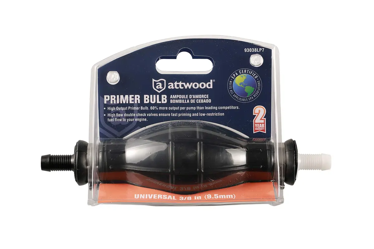 attwood High-Output Primer Bulb 3/8-Inch Pack of 3 | EPA & CARB Certified Marine Fuel Primer - view 4