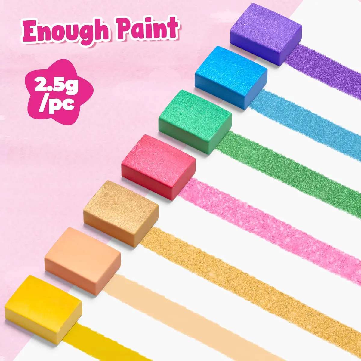 JoyCat Paint with Water Coloring Books for Toddlers (Makeup & Manicures) | 20 Pages, Mess-Free Watercolor Art Activity - view 3