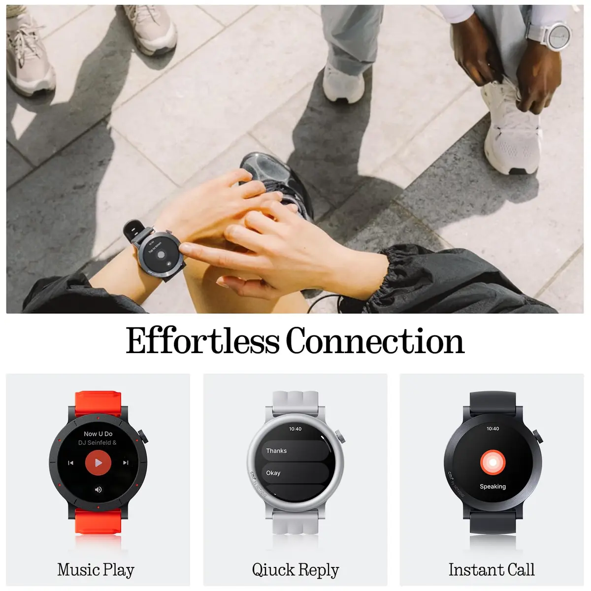 CMF BY NOTHING Watch 3 Pro Smart Watch 1.43" AMOLED Orange | Heart Rate & GPS - view 6