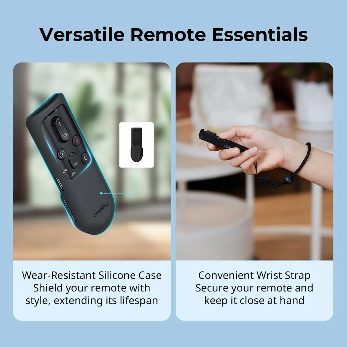 SMALLRIG Wireless Remote Control Shutter for Sony, Canon, Nikon | 40-Hour Battery, 10m Range - view 7