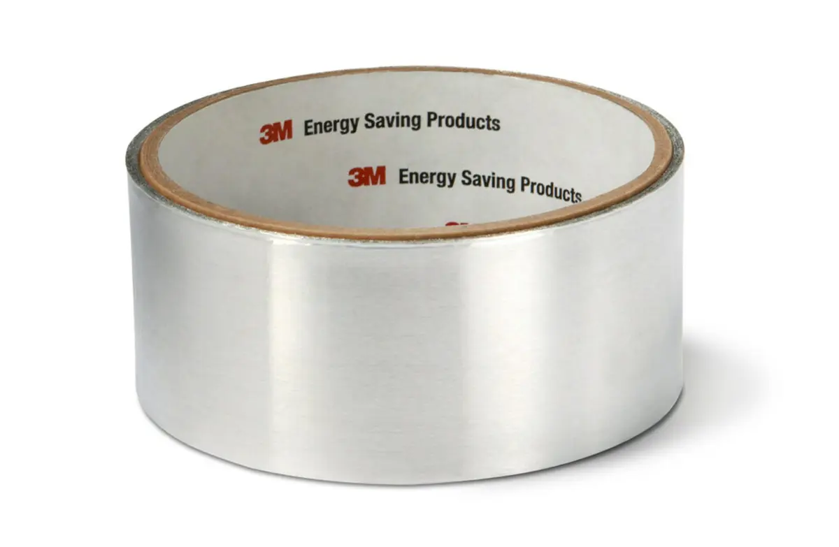 3M High Temperature Flue Tape 1.5 in x 15 ft | Up to 600°F Heat Resistance, Stops Leaks, Made in USA - view 2