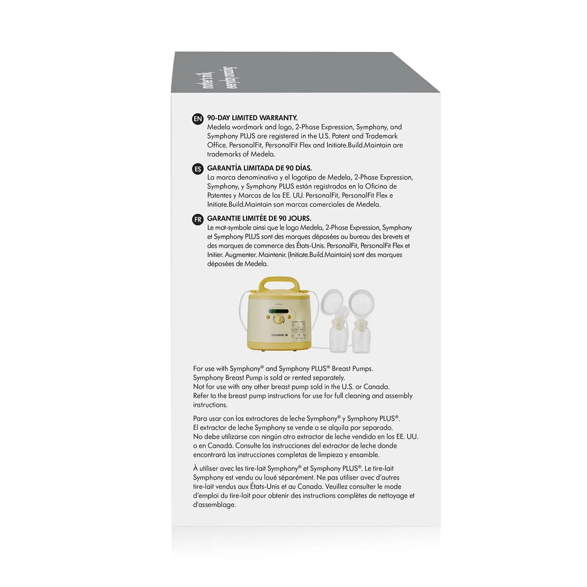 Medela Symphony Breast Pump Kit Double Pumping System with 24mm PersonalFit Breast Shields, 5oz Bottles (Pack of 6) | Hospital-Grade Efficiency - view 3