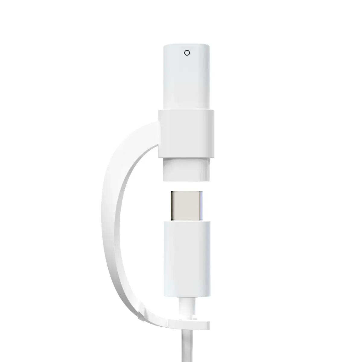 TechMatte Apple Pencil 1st Gen Charging Adapter | Lightning to USB-C Connector for iPad 10th/11th Gen - view 7