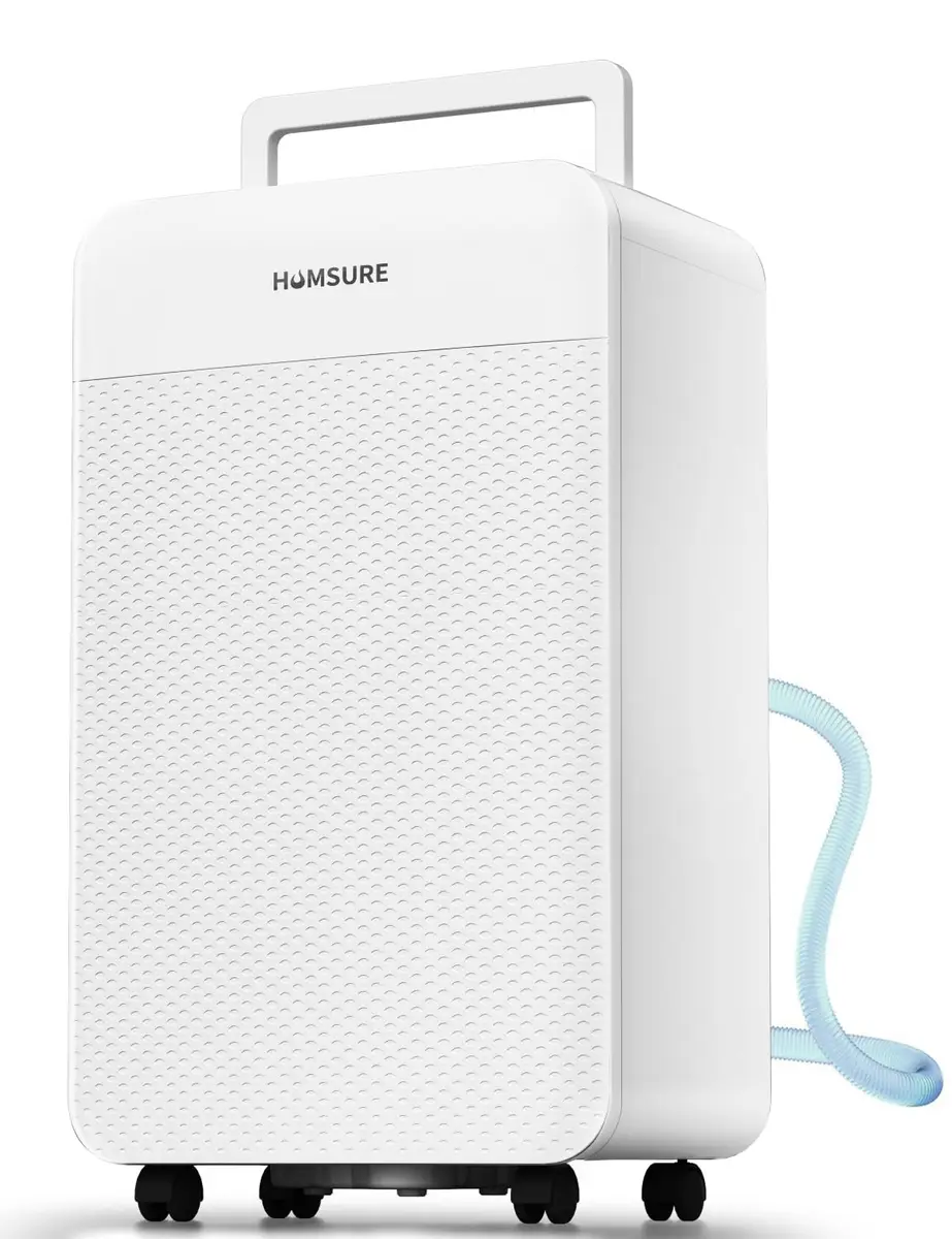HUMSURE Dehumidifier 80 Pints | Basement & Large Space Moisture Control - main product image