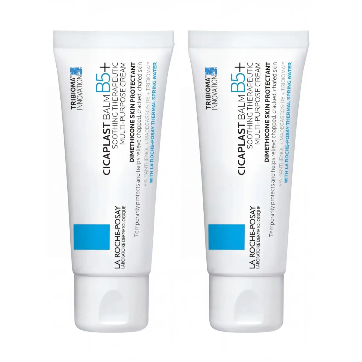 La Roche-Posay Cicaplast Balm B5 Multi-Purpose Cream 80ml (2.7 Fl Oz) | Soothes Dry, Irritated Skin - main product image