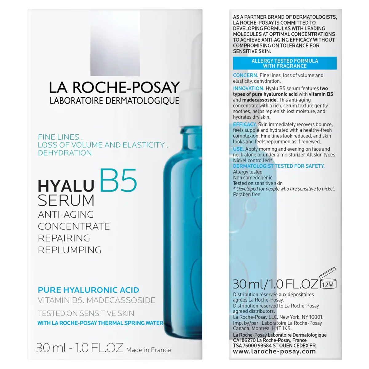 La Roche-Posay Hyalu B5 Hyaluronic Acid Serum (Pack of 2) | Visibly Plumps Skin & Repairs Barrier - view 8