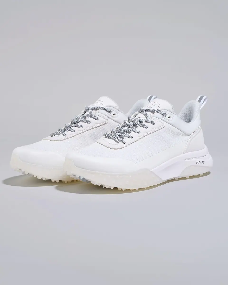 MUNICIPAL Men's Sportcross ATG Shoes, White/White/White, Size 8.5 | All-Terrain Golf Comfort - view 5