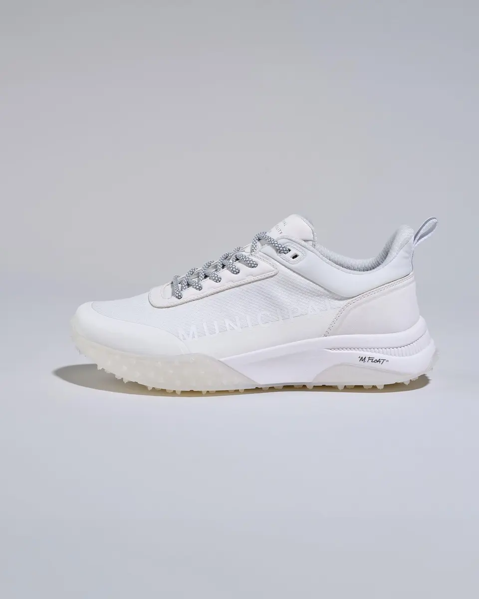MUNICIPAL Men's Sportcross ATG Shoes, White/White/White, Size 8.5 | All-Terrain Golf Comfort - view 8