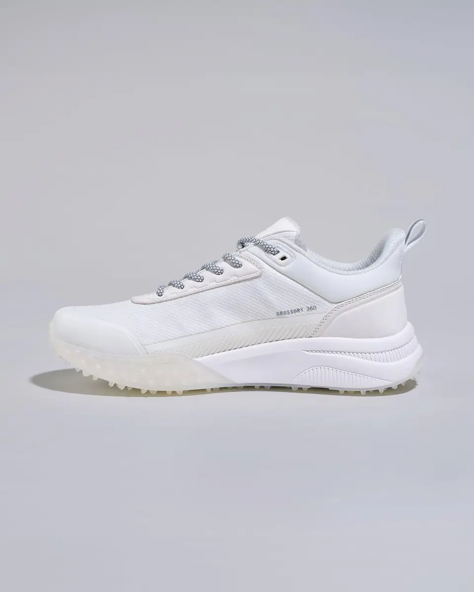 MUNICIPAL Men's Sportcross ATG Shoes, White/White/White, Size 8.5 | All-Terrain Golf Comfort - view 9