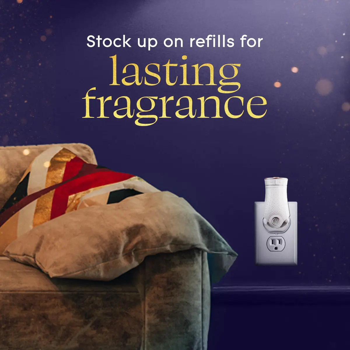 Glade PlugIns Scented Oil Refills Fall Night Long 167.5ml (5 x 33.5ml) | Festive Warmth for Indian Homes - view 5