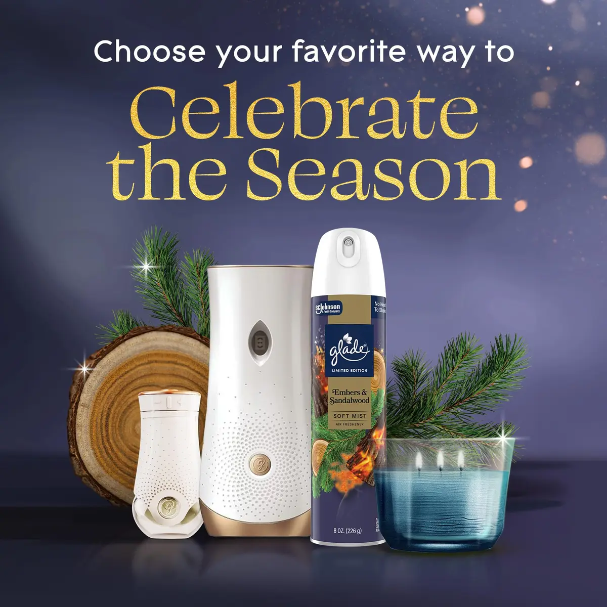 Glade PlugIns Scented Oil Refills Fall Night Long 167.5ml (5 x 33.5ml) | Festive Warmth for Indian Homes - view 7