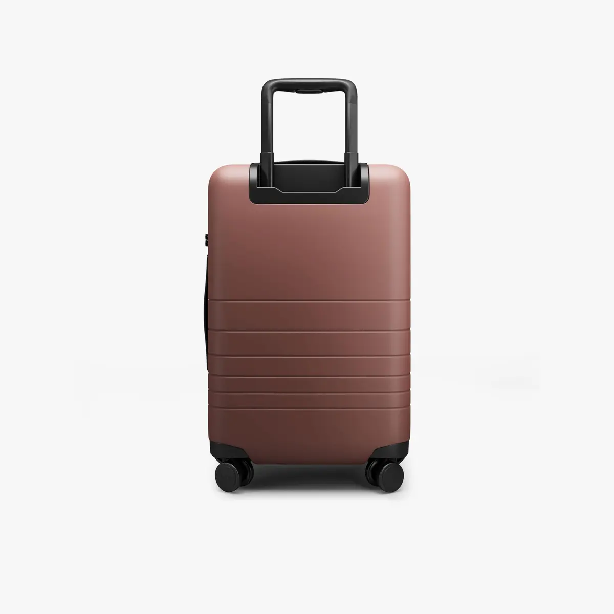 Monos Carry-On Plus Luggage (23"), Lightweight Hardside Spinner Suitcase with TSA Lock, Airline Approved, Terracotta, Red - view 8