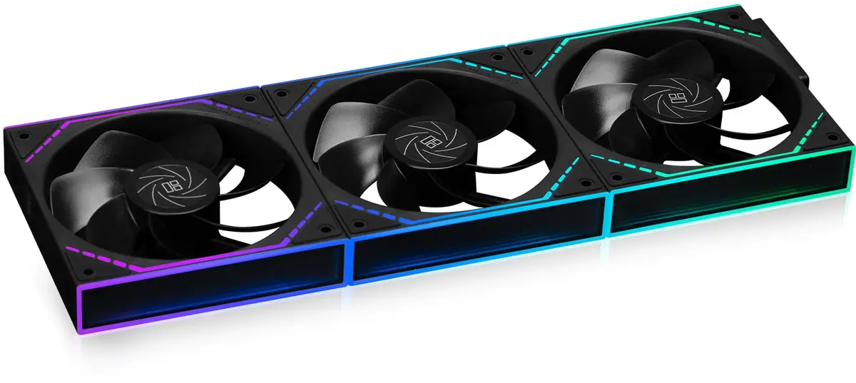 Thermalright TL-M12QR Reverse Airflow Case Fans 120mm 3-Pack | 1500RPM 47.6CFM PWM ARGB - view 9