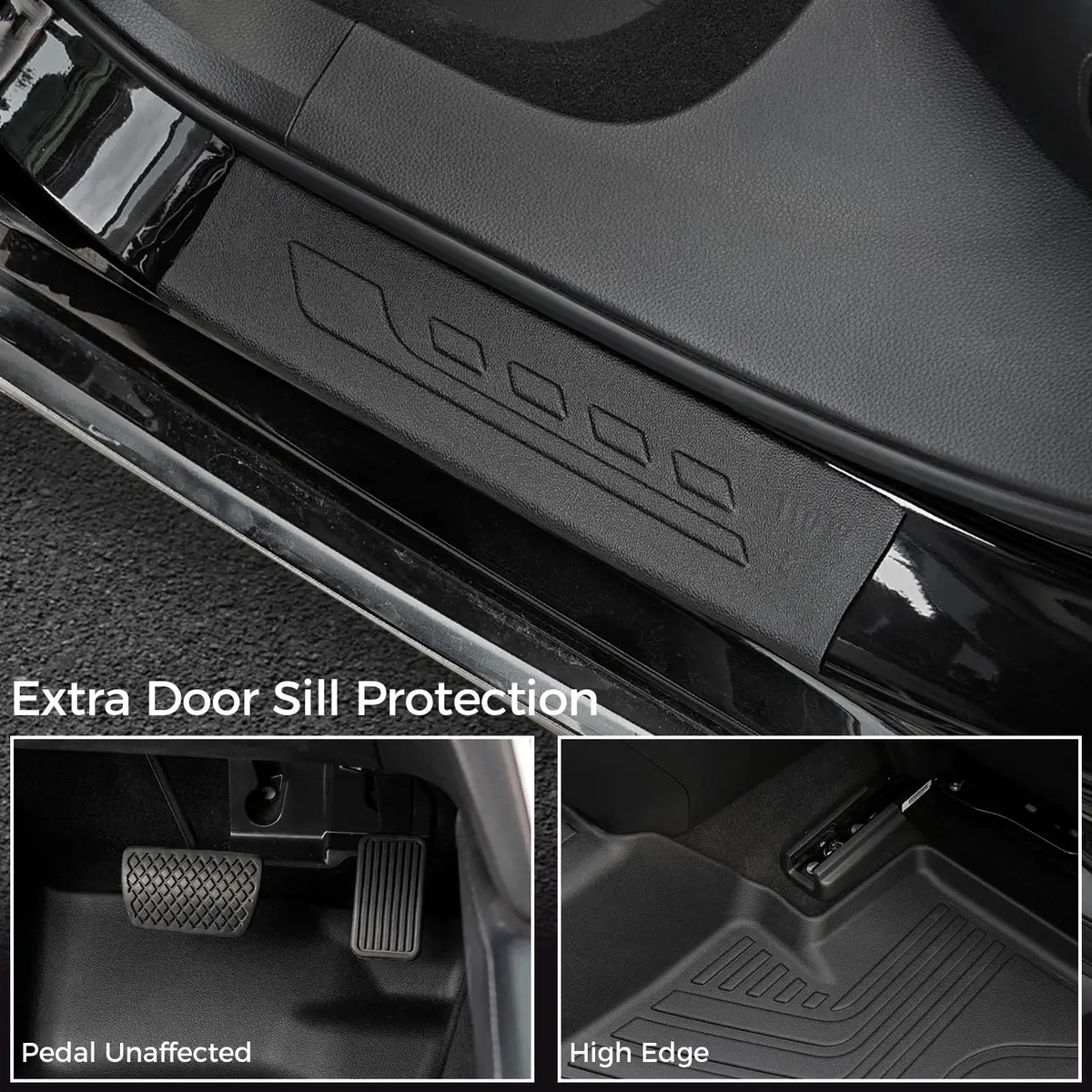 GALVAGNITE Full Set Floor Mats for 2018-2022 Honda Accord | Custom Fit, Eco-Safe TPE, All-Weather Protection - view 5