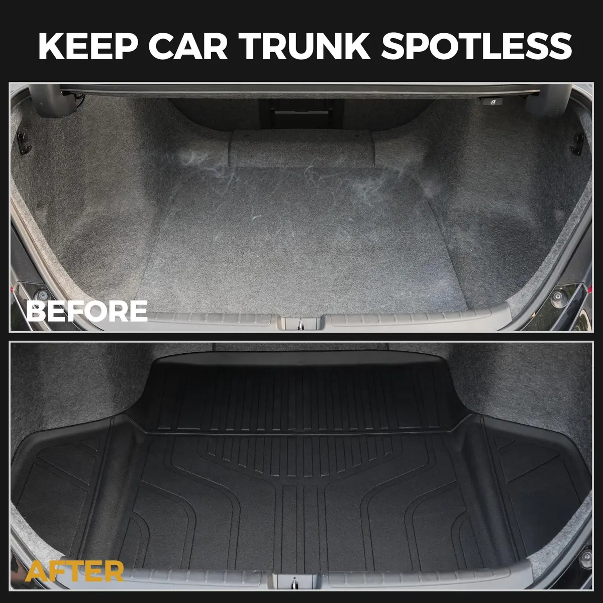 GALVAGNITE Full Set Floor Mats for 2018-2022 Honda Accord | Custom Fit, Eco-Safe TPE, All-Weather Protection - view 7