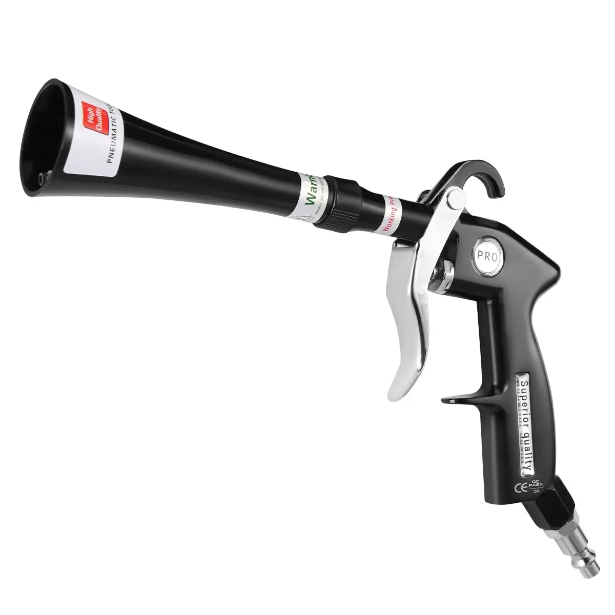 ANABIUP Tornado Air Blow Gun for Car Detailing | High-Pressure Dry Cleaning Tool with Brass Nozzle (0.28kg) - main product image