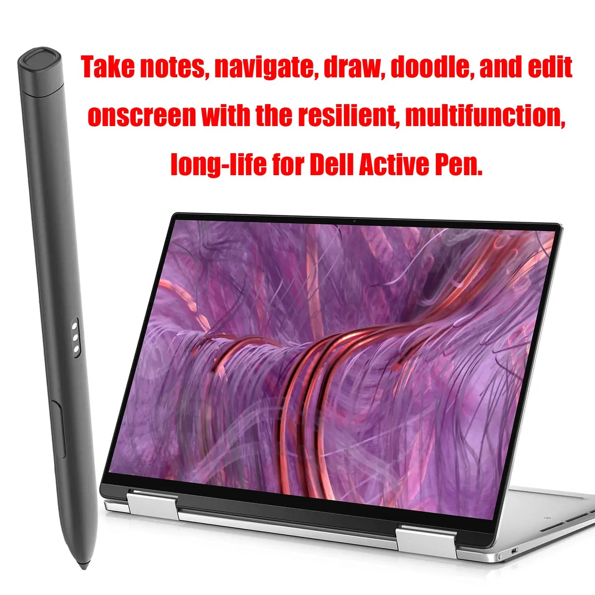 Dogxiong Slim Pen for HP EliteBook x360 1030 G3/G4 1040 G5/G6 Active Pen G3 | Rechargeable Stylus with 4096 Pressure Levels - view 4