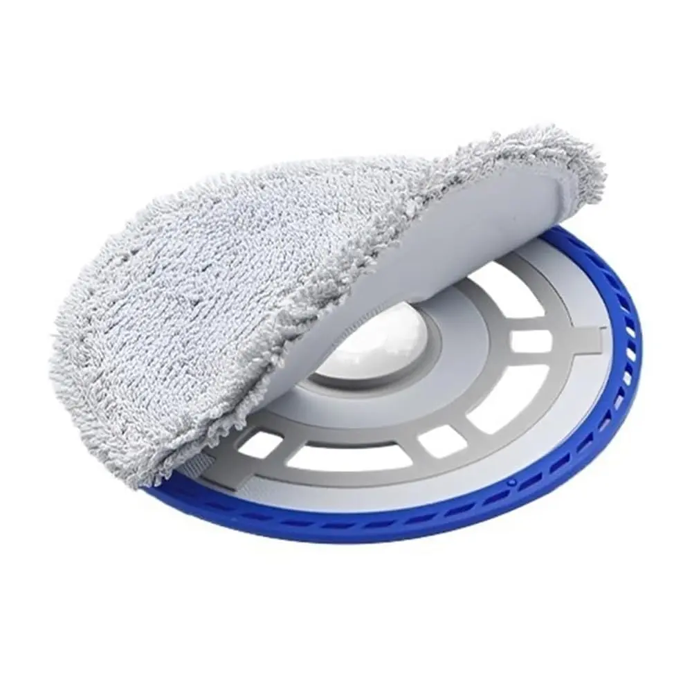 Electropan Mop Pads Holder for Ecovacs Deebot T30S/T50 Omni Series & Yeedi M12 Pro+ Robot Vacuums (2-Pack, Blue) - view 2