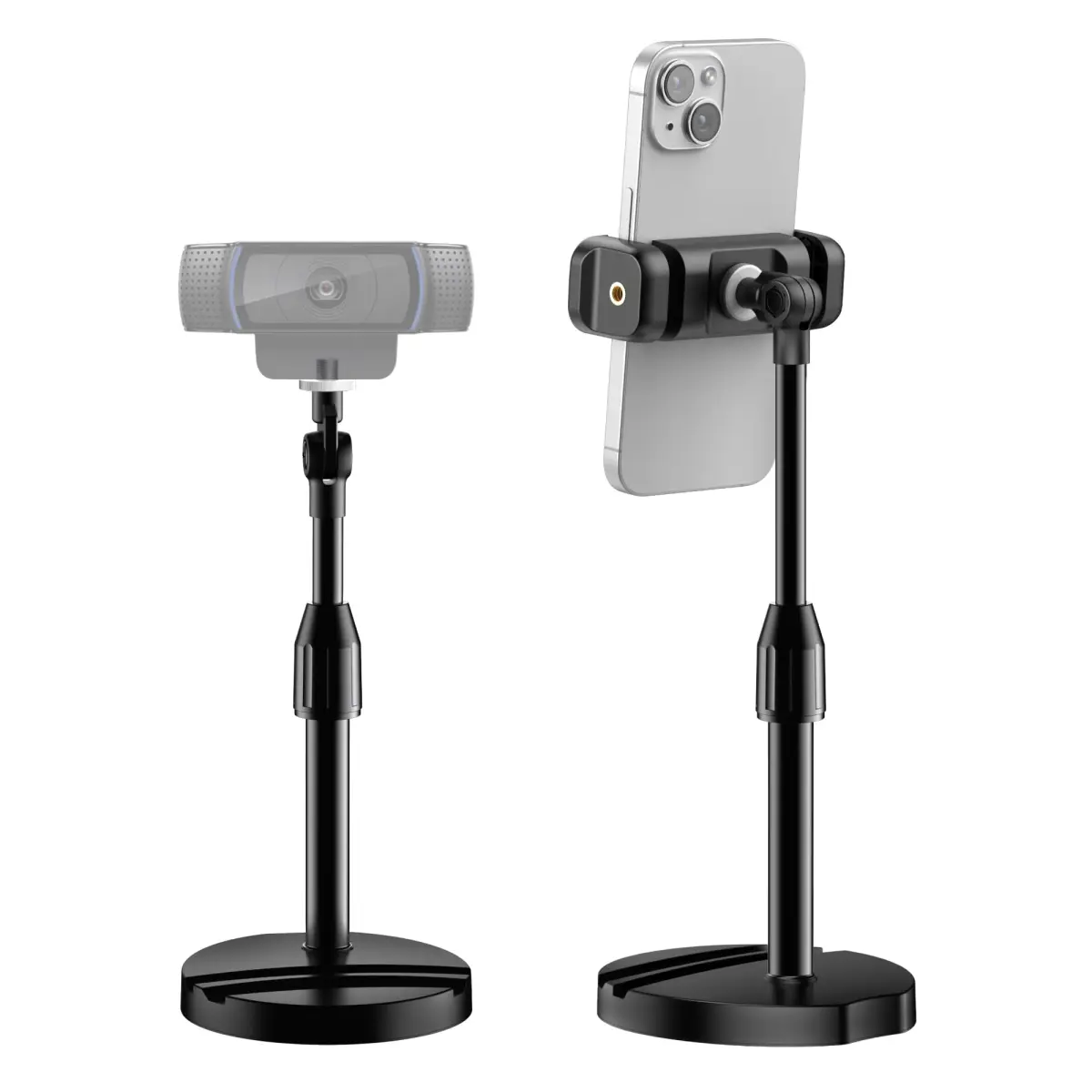 InnoGear Telescopic Webcam Stand with Phone Holder | 29.5 cm (11.42") Height Adjustment - main product image