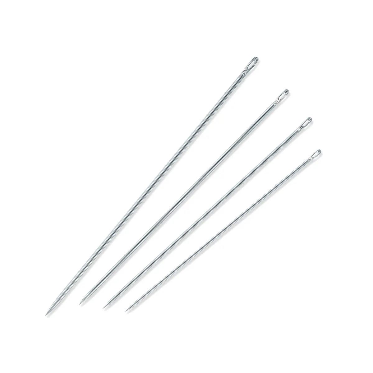 Dritz Milliners Hand Needles Size 3/9 Nickel (32-Count Total) | Long Needles for Basting, Gathering & Millinery Work - view 2