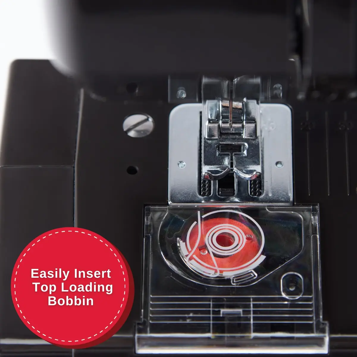 SINGER M1000 Portable Sewing Machine with Accessory Kit | Lightweight, 32 Stitch Applications, Beginner-Friendly (enables easy repairs, travel-ready, USA import) - view 7