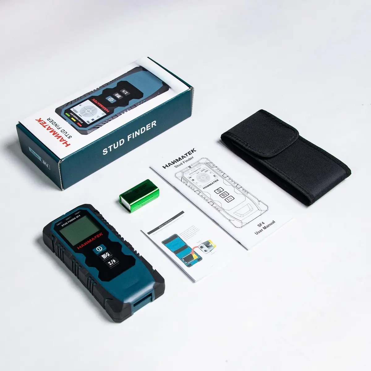 HANMATEK SF4 Stud Finder Wall Scanner | 5-in-1 Multifunction Detector with HD LCD Display - view 8