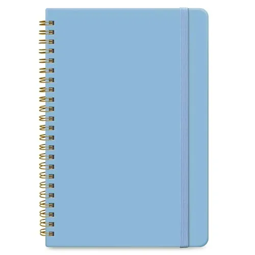 Taja Dotted Spiral Journal Notebook A5 (5.7" x 7.9") | Acid-Free Paper for Journaling & Note Taking - main product image