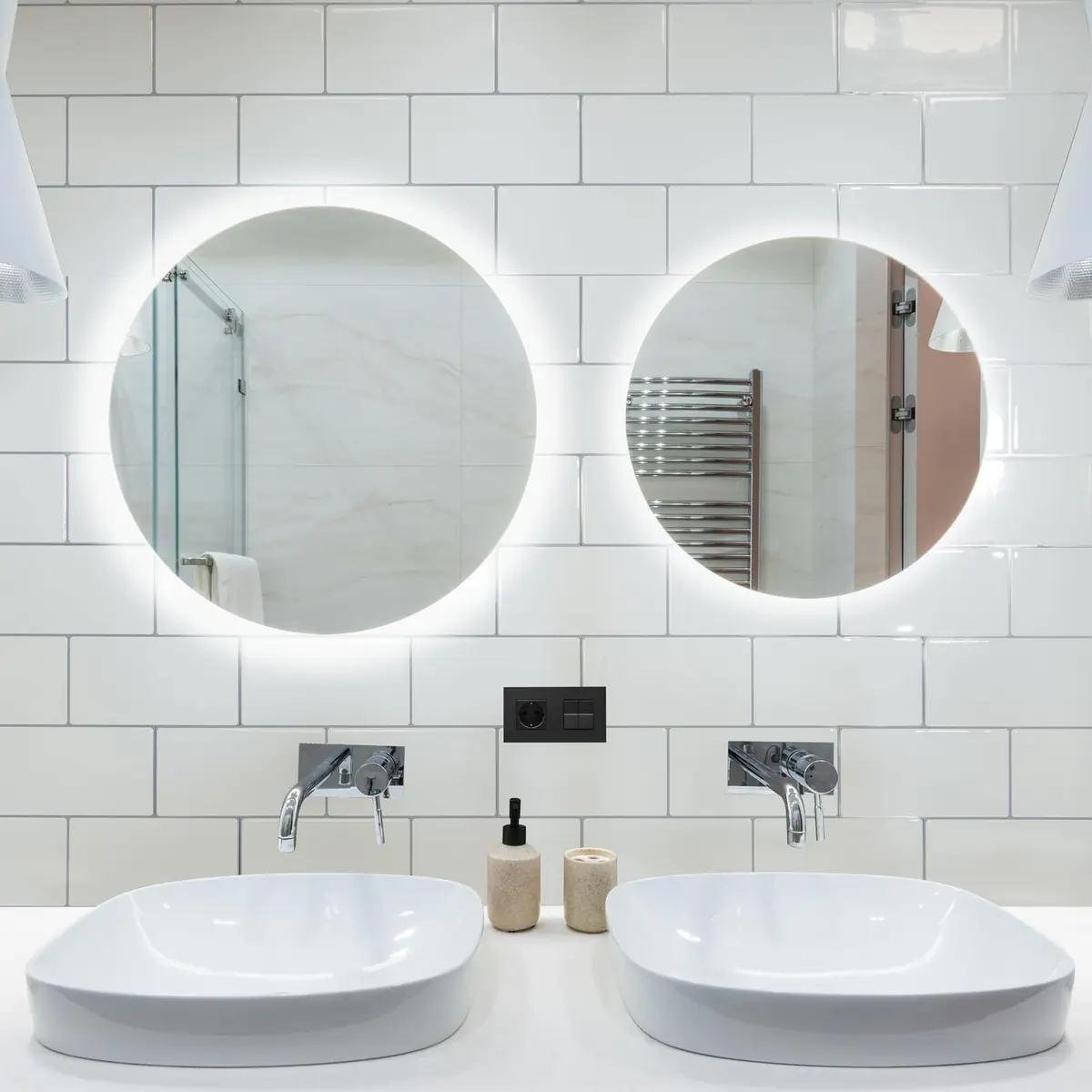 Art3d Subway Peel and Stick Backsplash 12.6 x 10.6 in Thickened Design | Modern White Tile for Kitchen & Bathroom - view 4