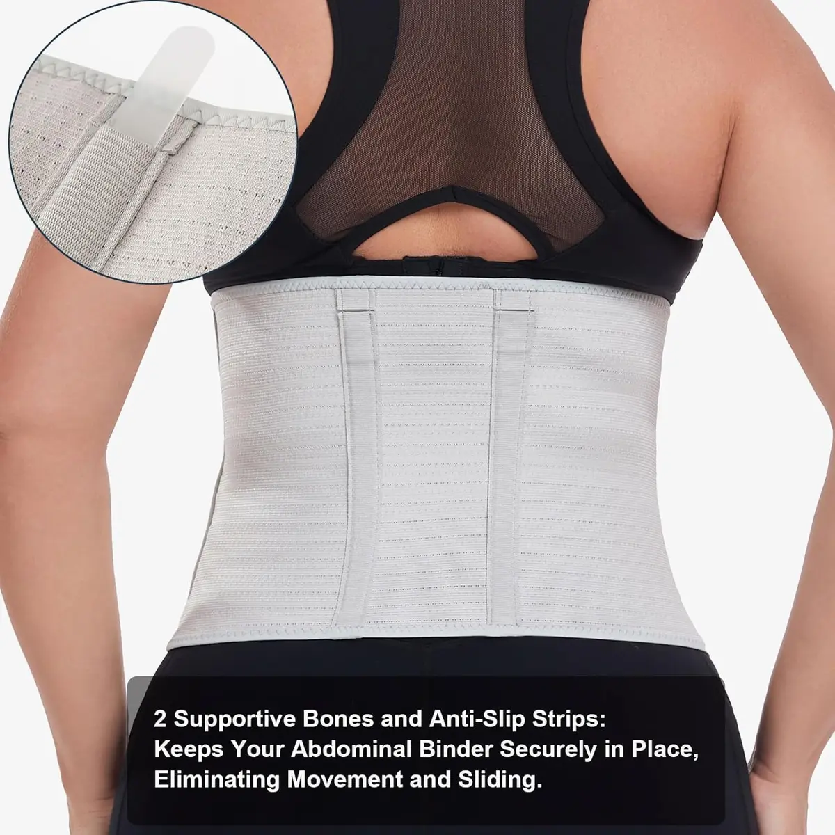 MAMODY Postpartum Recovery Belly Binder for C-Section & Natural Delivery | Adjustable Support for New Mothers - view 5