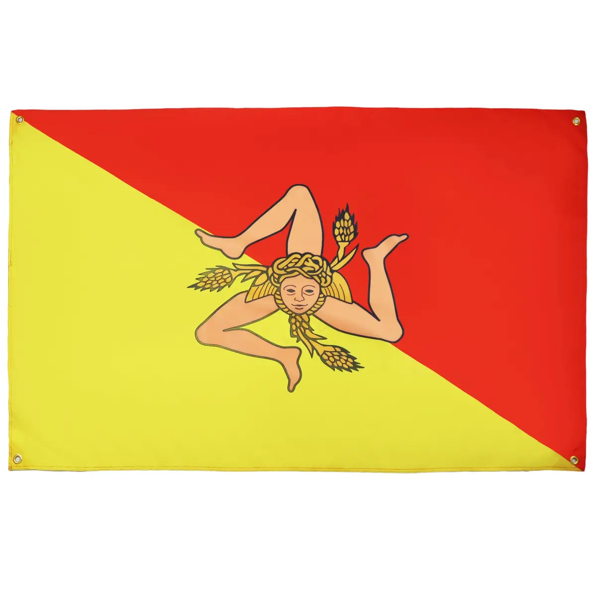 AZ FLAG Sicily Flag 150x90 cm | Lightweight Polyester for Indoor & Outdoor Use - main product image