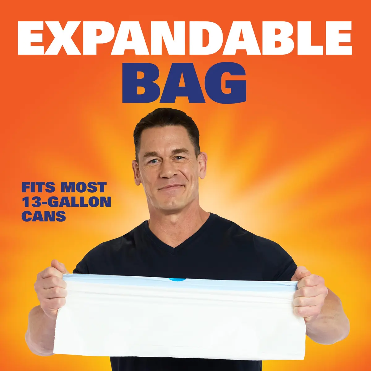 Hefty Ultra Strong 13 Gallon Trash Bags, White, Clean Burst Scent, 110 Bags | 13 Gallon Kitchen Bags with Odor Control - view 6