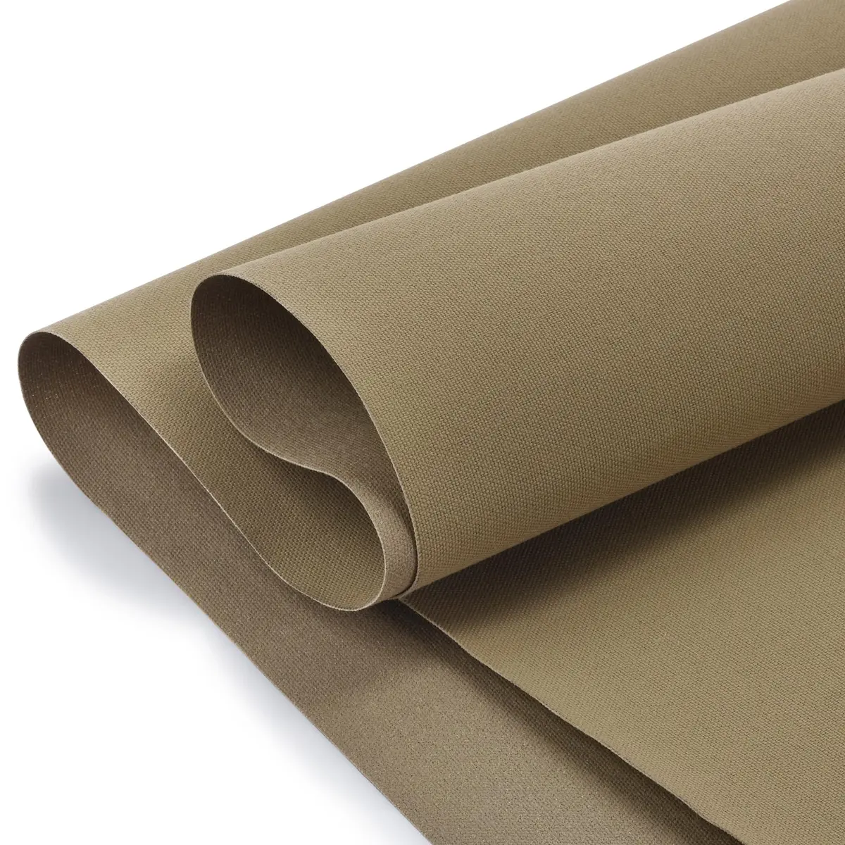 TeeLiy Waterproof Canvas Fabric by The Yard 600D Upholstery Outdoor Fabric 58" W, 1 Yard Khakil (147 cm x 91 cm) - main product image