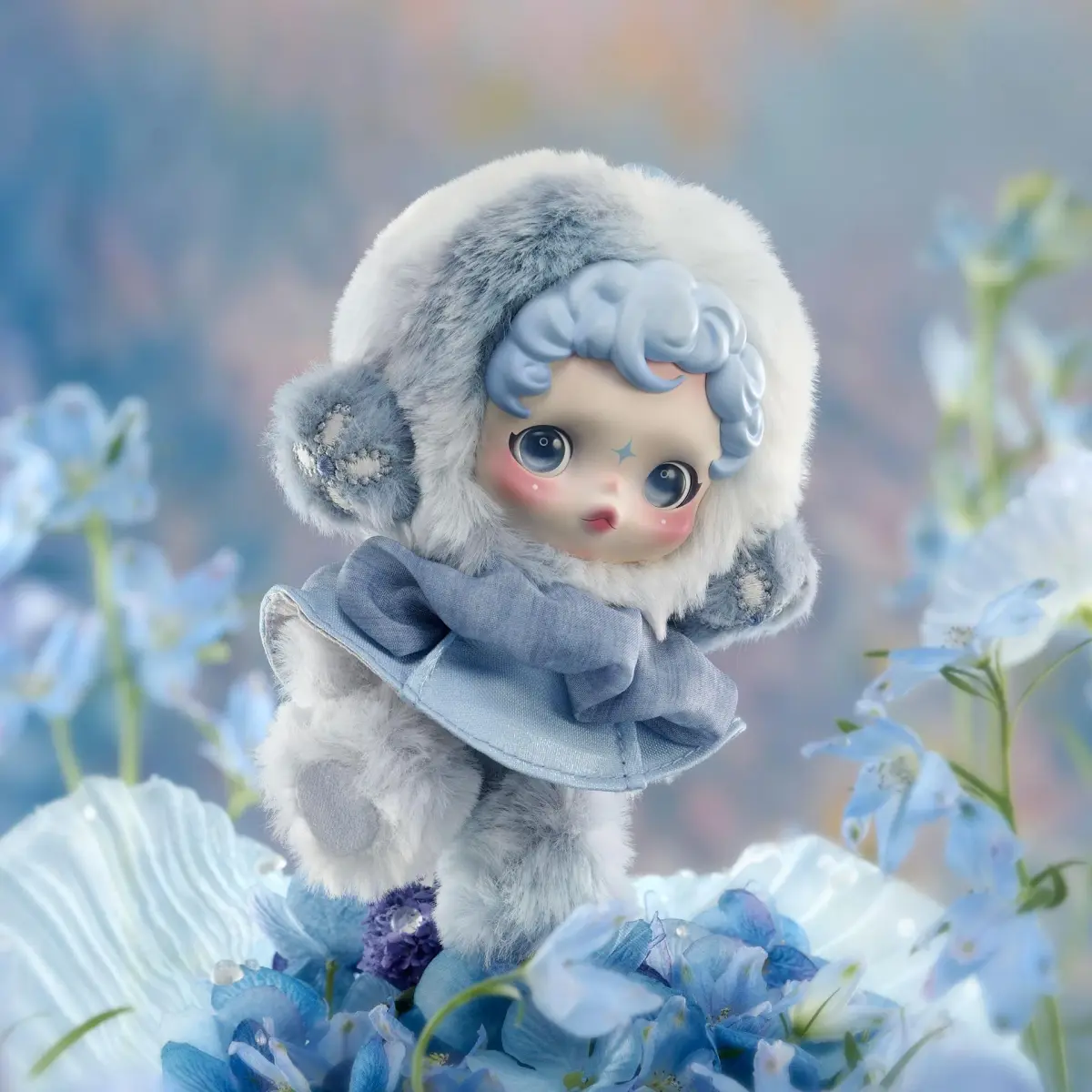 POP MART SKULLPANDA L’impressionnisme Series Plush Doll 9 PCs Blind Box Figures | Random Design Action Figures Collectible Toys Home Decorations - view 5