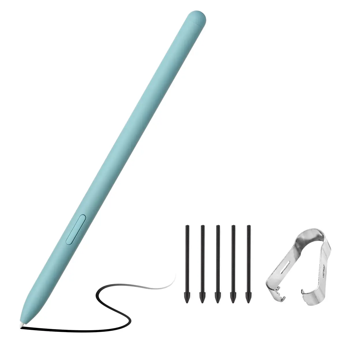 Amtake Replacement S Pen for Samsung Galaxy Tab S6 Lite (Light Blue, 6-Piece Set) | 4096 Pressure Levels - main product image