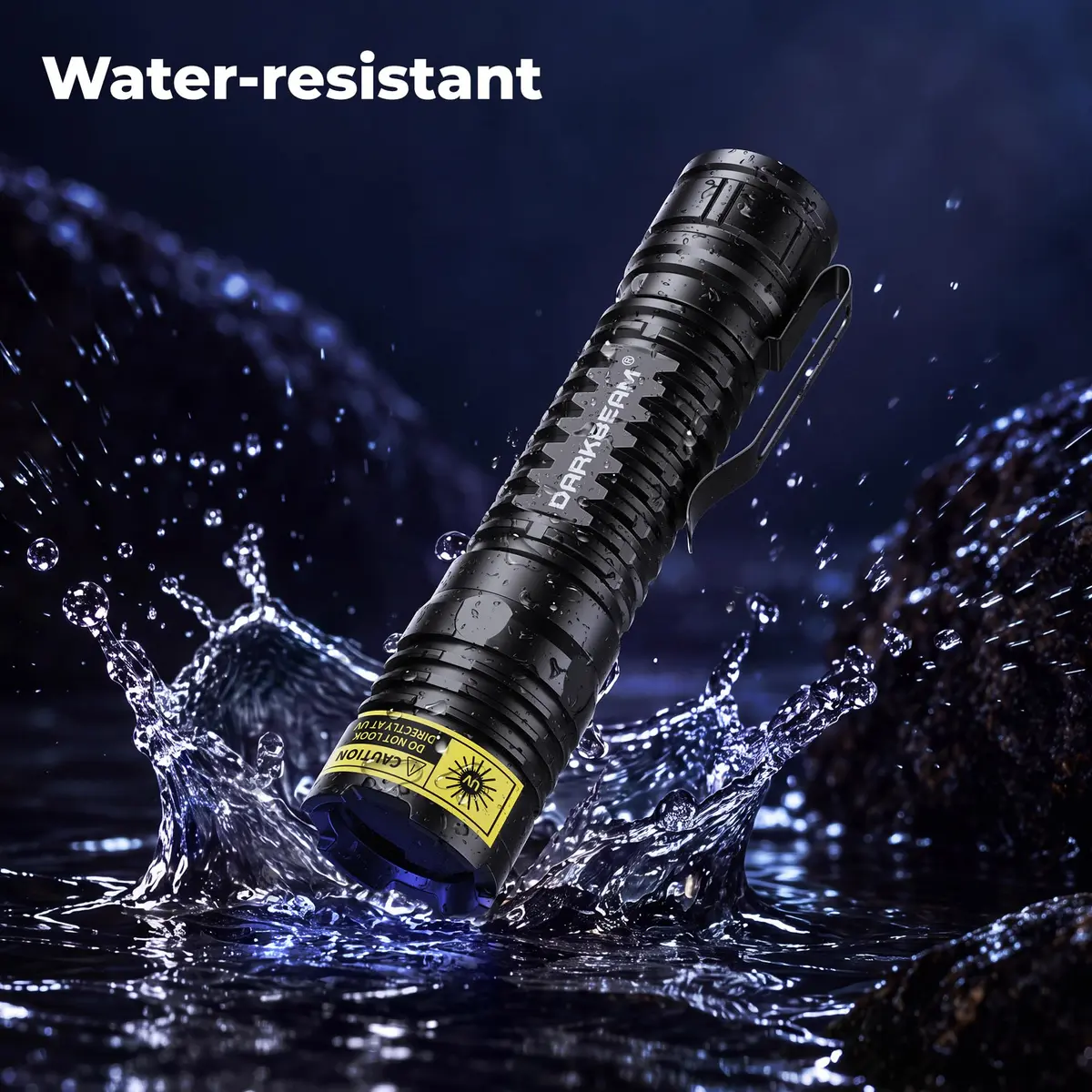 DARKBEAM UV Flashlight Filtered 365nm LED Black Light Woods Lamp Blacklight | Pet Urine & Stain Detector - view 8