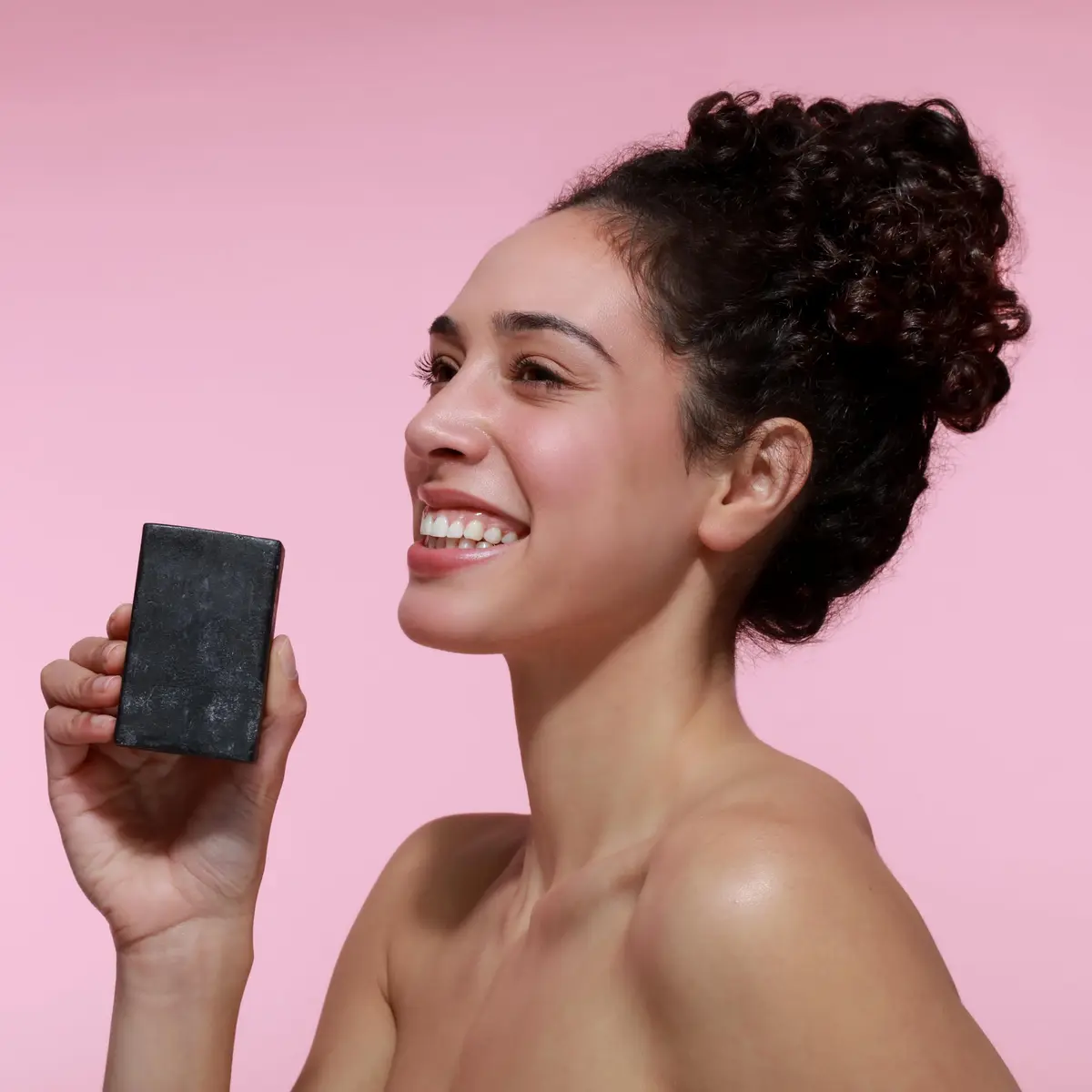 Dr. Natural Black Bar Soap 5 oz | Organic Shea Butter for Acne & Blemishes | Gentle & Moisturizing - view 5