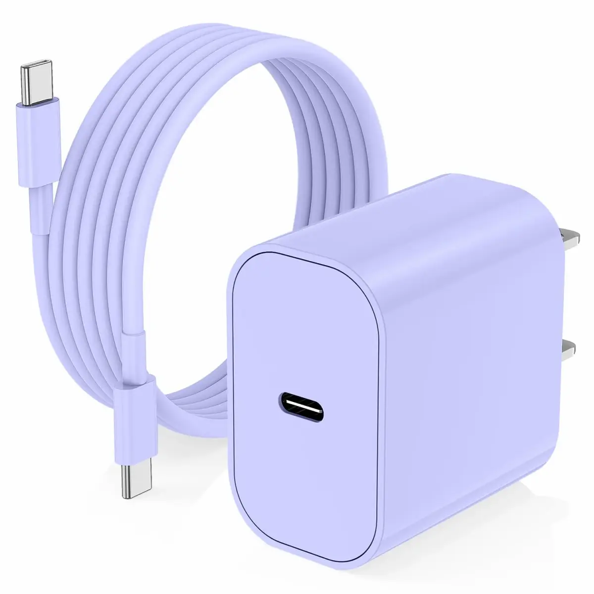Cerdeti 20W USB C Charger & 10ft Cable Set | Fast Charging for iPhone 17/16/15 Series & iPad - main product image