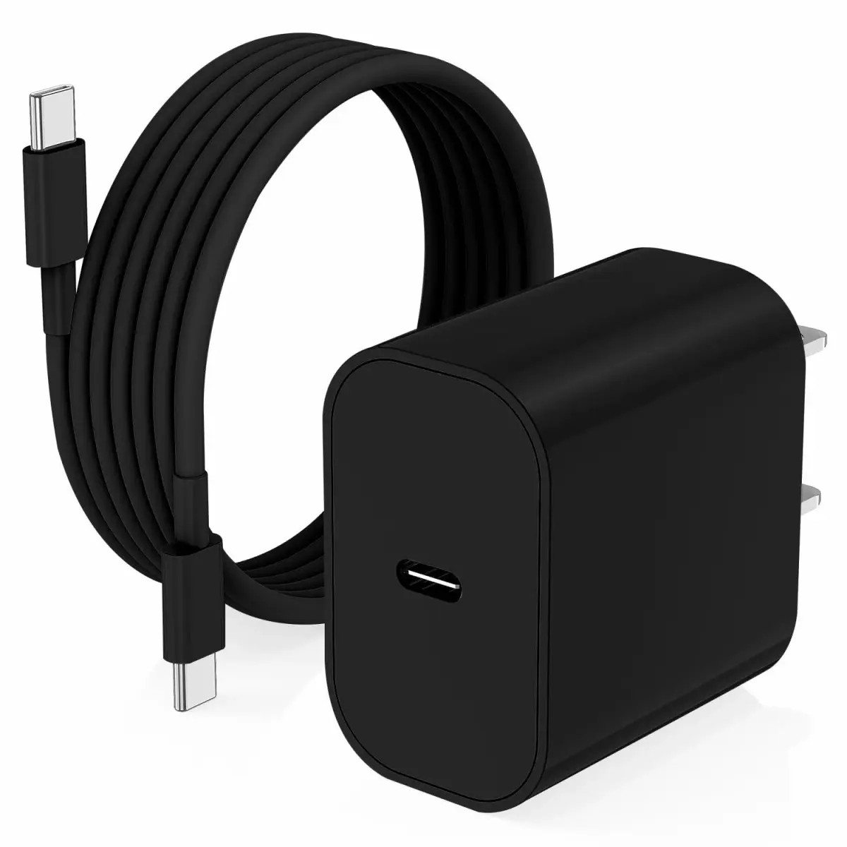 Cerdeti 20W USB-C PD Fast Charger & 10ft Cable Set | 220V Compatible - main product image