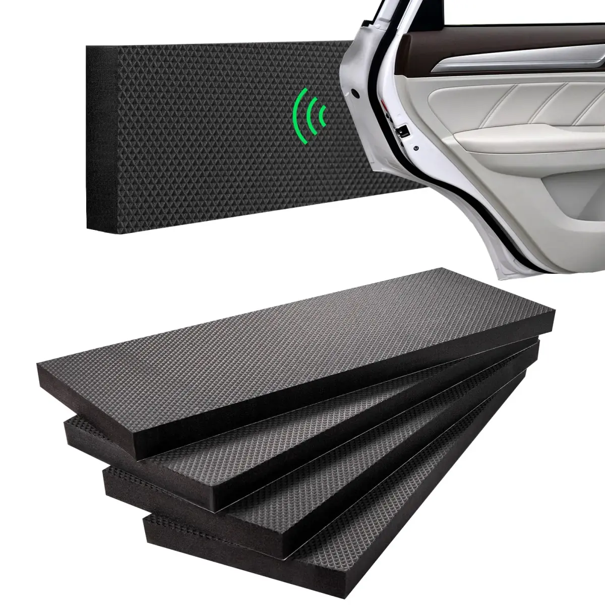 Spurtar Garage Wall Protector 4 Pack EVA Foam Bumper Guard 15.7" x 5.9" x 0.8" | Protects Car Doors & Garage Walls - main product image