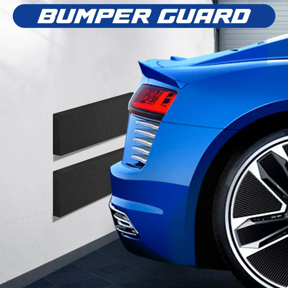 Spurtar Garage Wall Protector 4 Pack EVA Foam Bumper Guard 15.7" x 5.9" x 0.8" | Protects Car Doors & Garage Walls - view 3