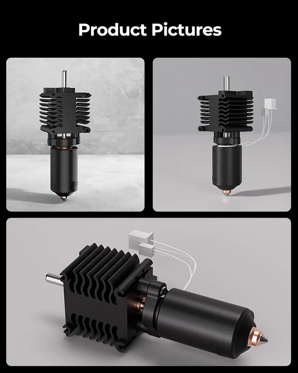 Creality Official Hi Ceramic Hotend Kit Supports 300°C High-Speed 3D Printing | All-Metal Design - view 7