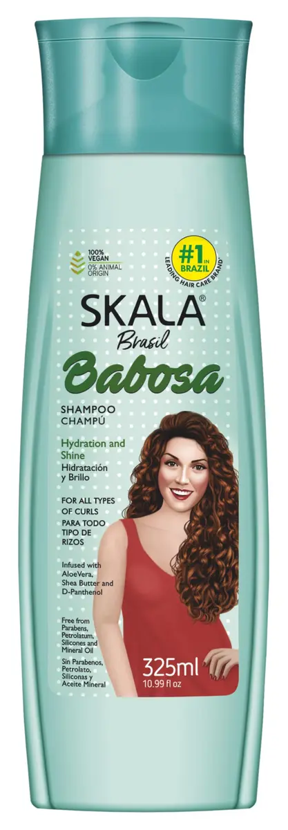 SKALA Expert Babosa Shampoo with Aloe Vera 10.99 Fl Oz | Suitable for Curly Hair, Vegan & Paraben-Free - main product image