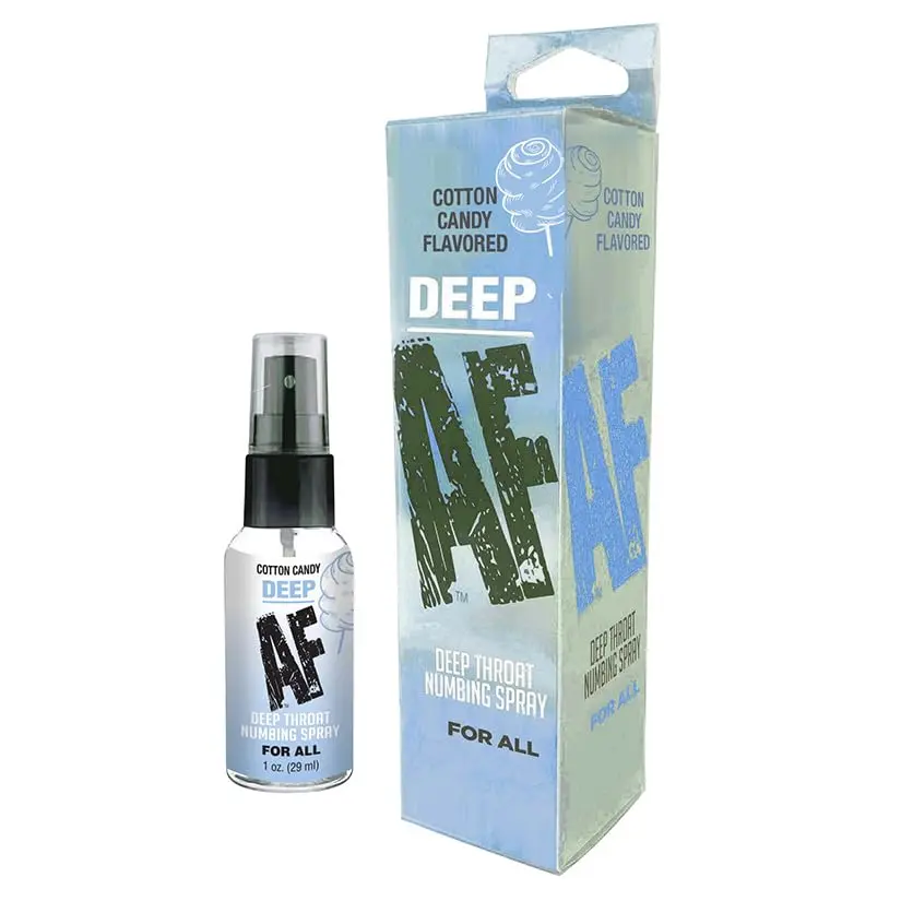Naughty Kitty Kat Deep AF Deep Throat Spray (Cotton Candy) | No Gag Reflex Numbing Spray for Intimate Pleasure - view 2
