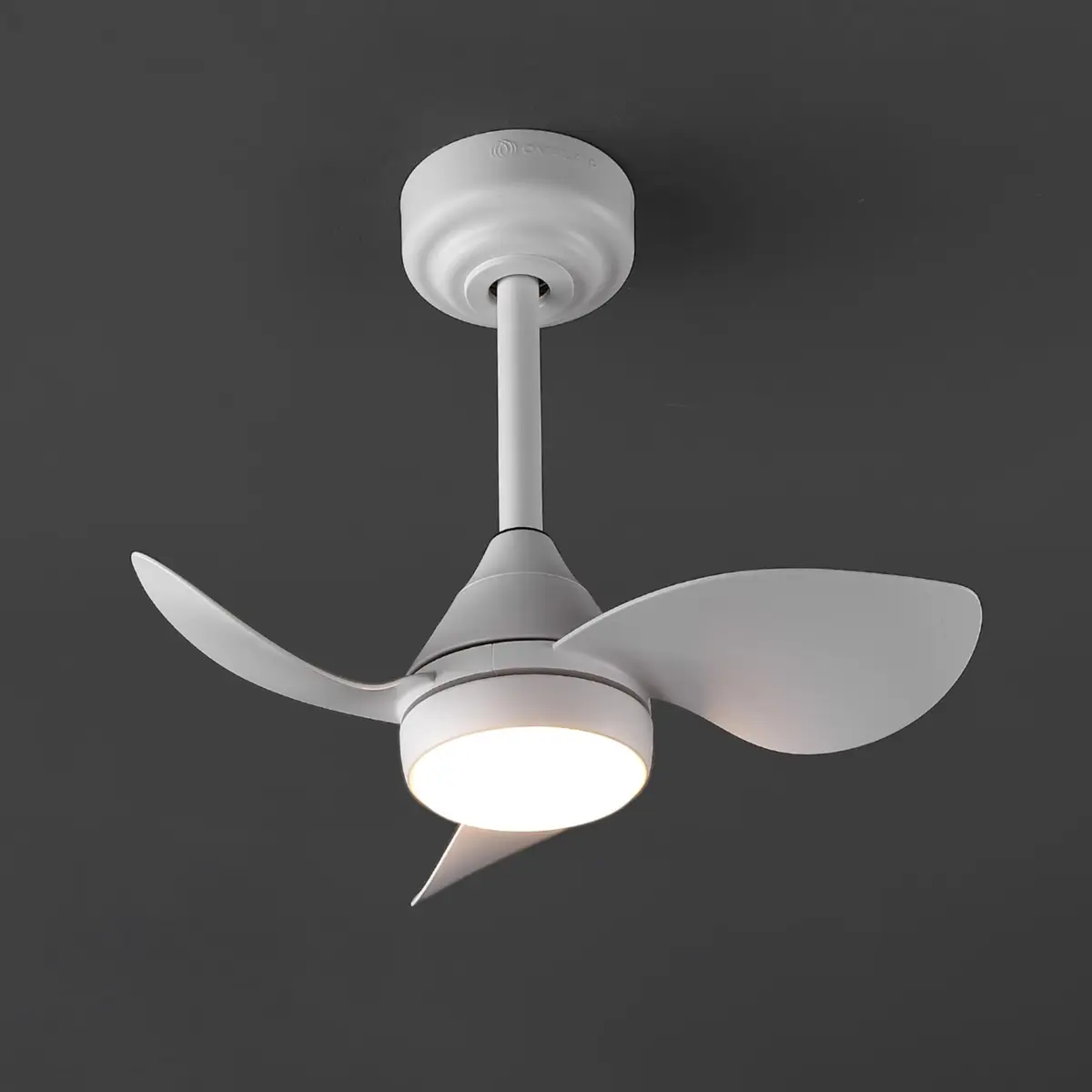 OVAL AIR AIR8000B Albini 22" Contemporary Minimalist Ceiling Fan | 6-Speed Dimmable LED, Remote & App Control - view 3