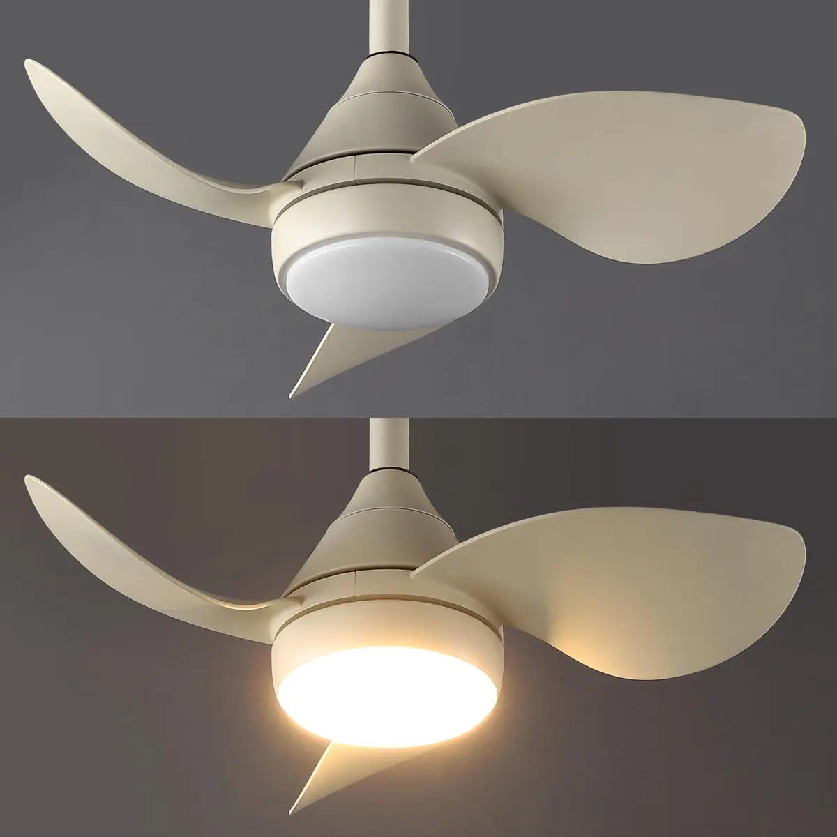 OVAL AIR AIR8000E Albini 22" Contemporary Minimalist 6-Speed Metal Ceiling Fan | Smart Dimmable LED for Living Room & Bedroom - view 7