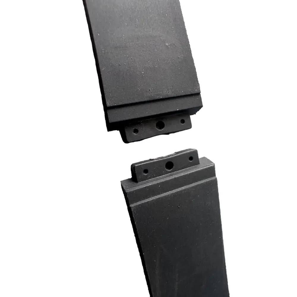 HiCycle2 Rubber Watch Band Strap Replacement for Hublot Fusion 44-45 H Big Bang | 24mm/25mm Black - view 5