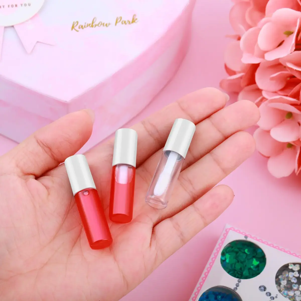 Patelai Clear Mini Lip Gloss Tubes 1.2ml (100-Pack) | DIY Cosmetic Containers for Travel - view 4