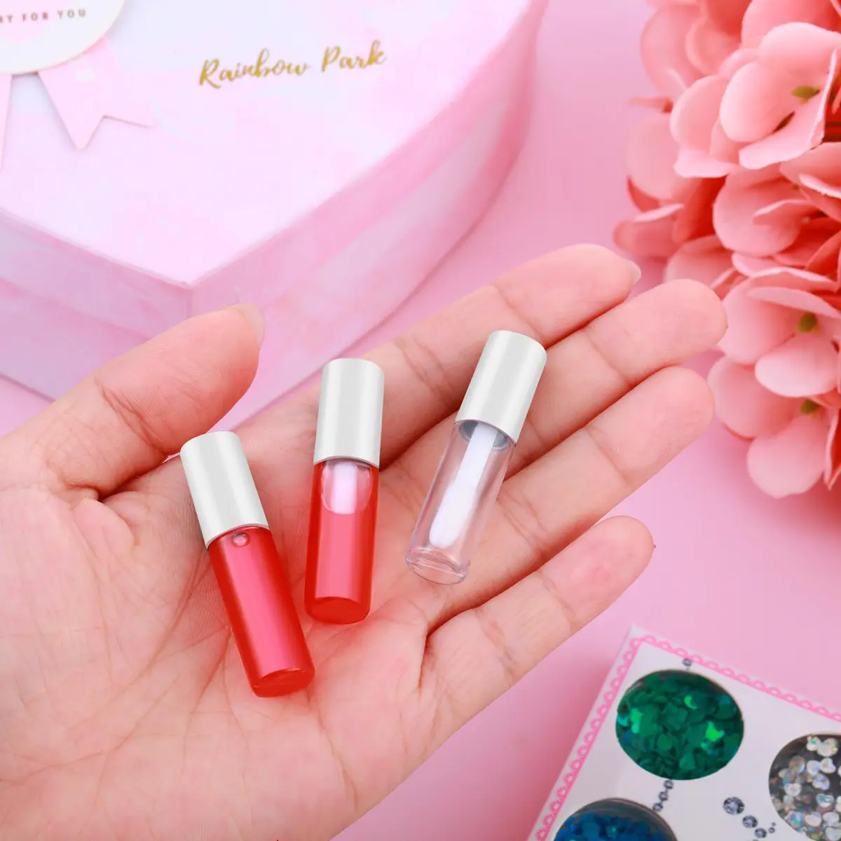 Patelai Clear Mini Lip Gloss Tubes 3ml (0.1 Fl Oz) | 100-Piece DIY Cosmetic Containers - view 5